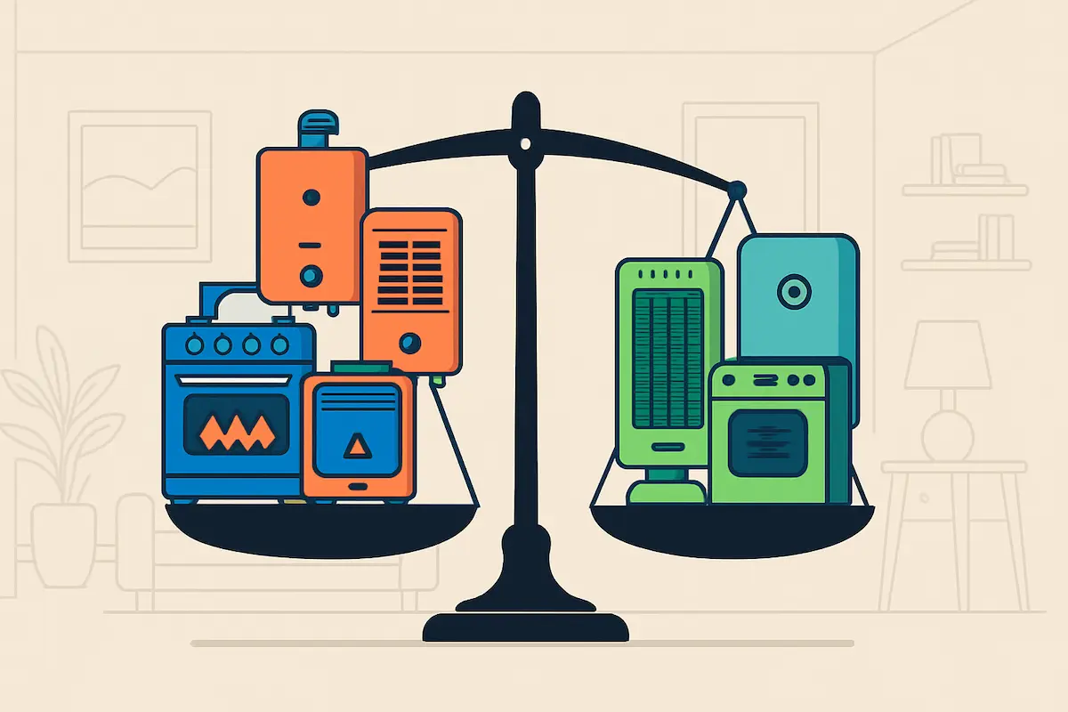 Gas vs Electric Appliances
